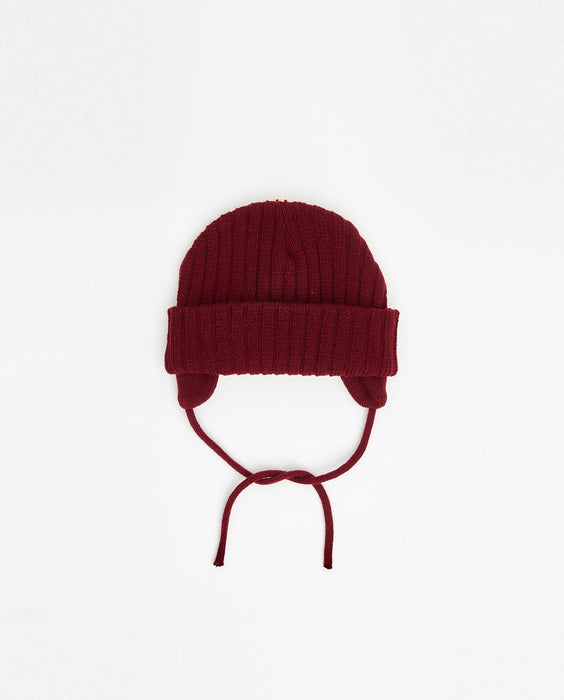 Knit Beanie - Kid 2-6T w/ Drawstrings