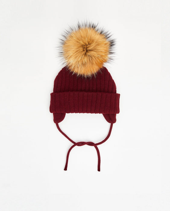 Knit Beanie Wine