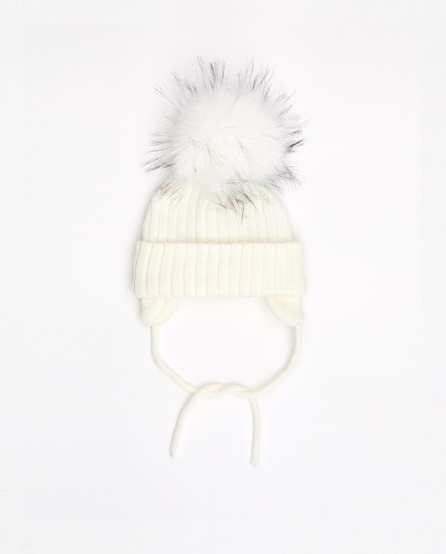 Bonnet Tricot Blanc