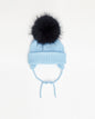 Tuque Bébé Doublée Baby Blue