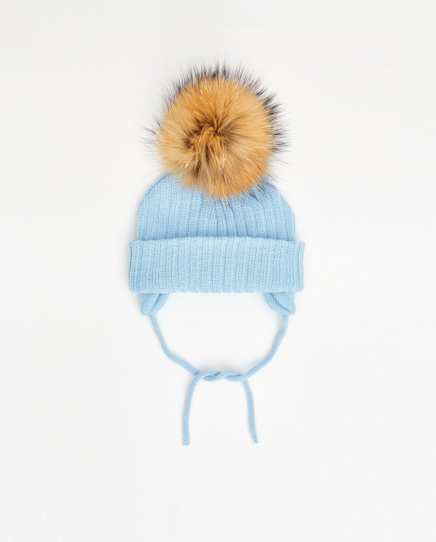 Tuque Bébé Doublée Baby Blue