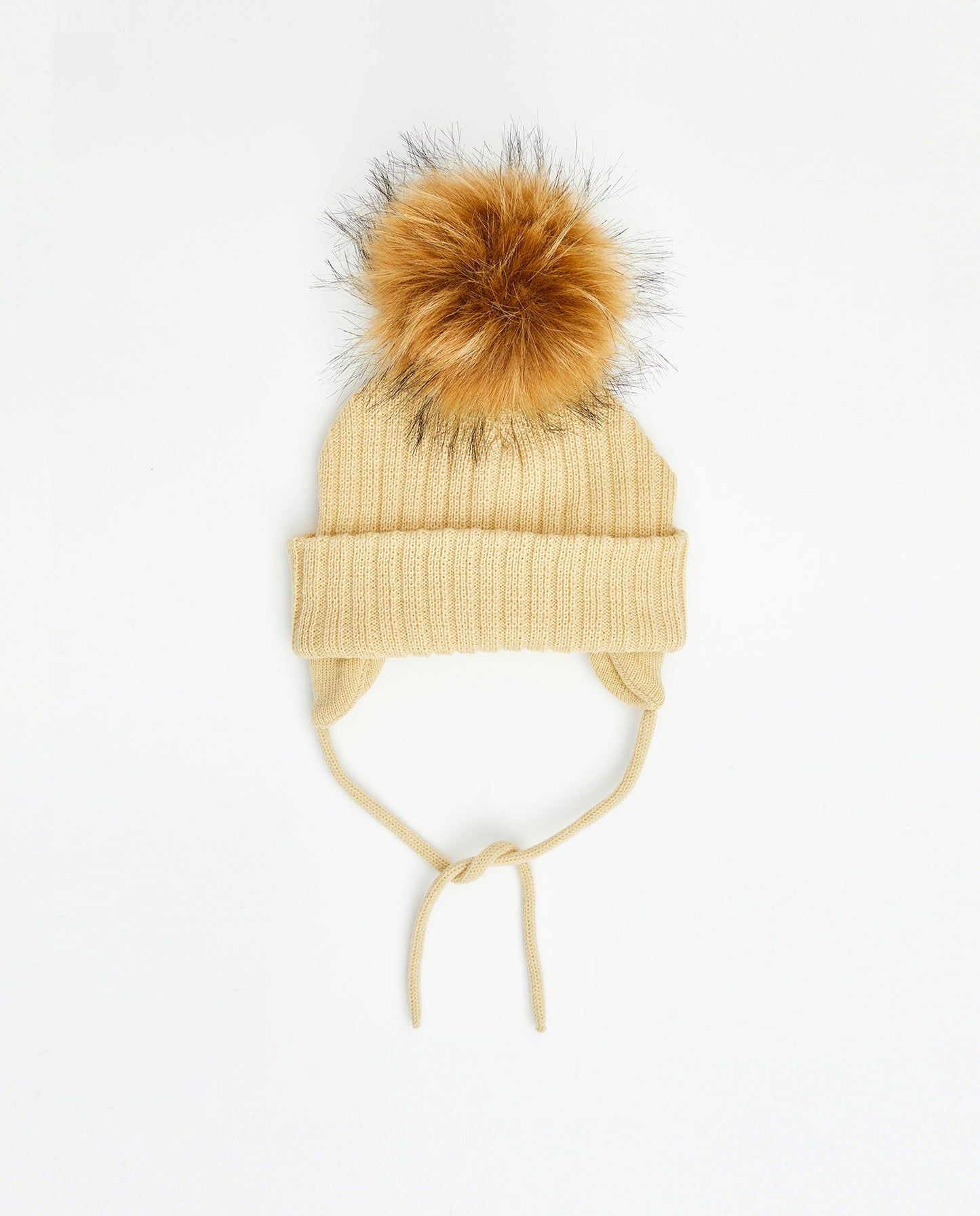 Knit Beanie Lemon