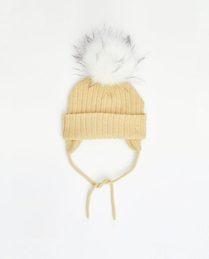 Knit Beanie Lemon