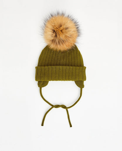 Knit Beanie Kaki