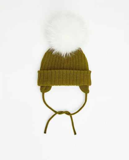 Knit Beanie Kaki