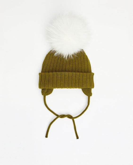 Knit Beanie Kaki