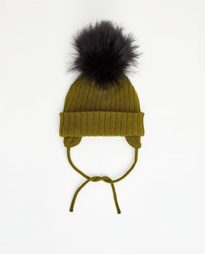 Knit Beanie Kaki