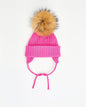 Knit Beanie Fuschia