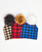 TRIO Tuques Enfant Coton | TRIO Kid Cotton Beanies - Vegan - Mpompon