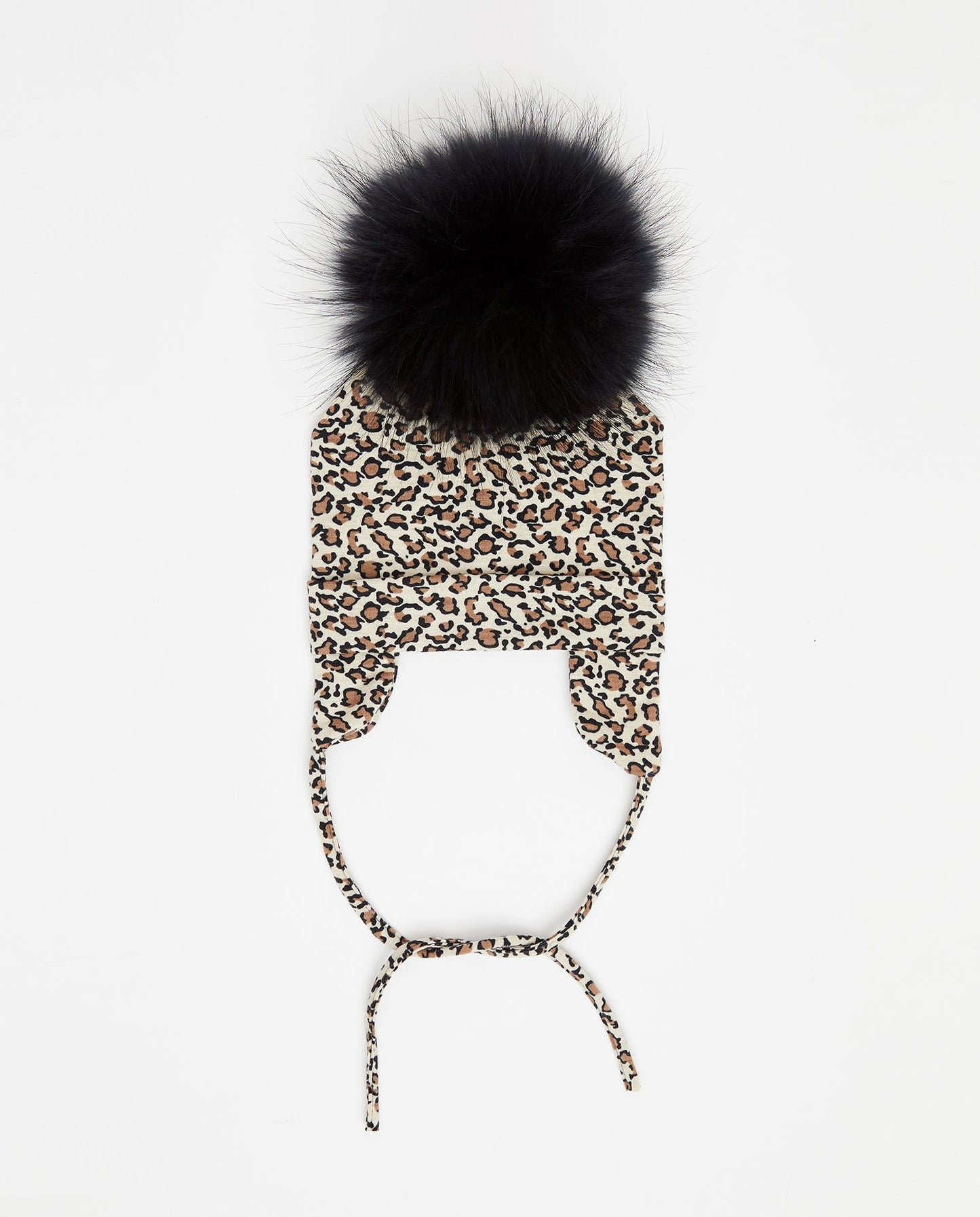 Tuque Bébé Coton Leopard