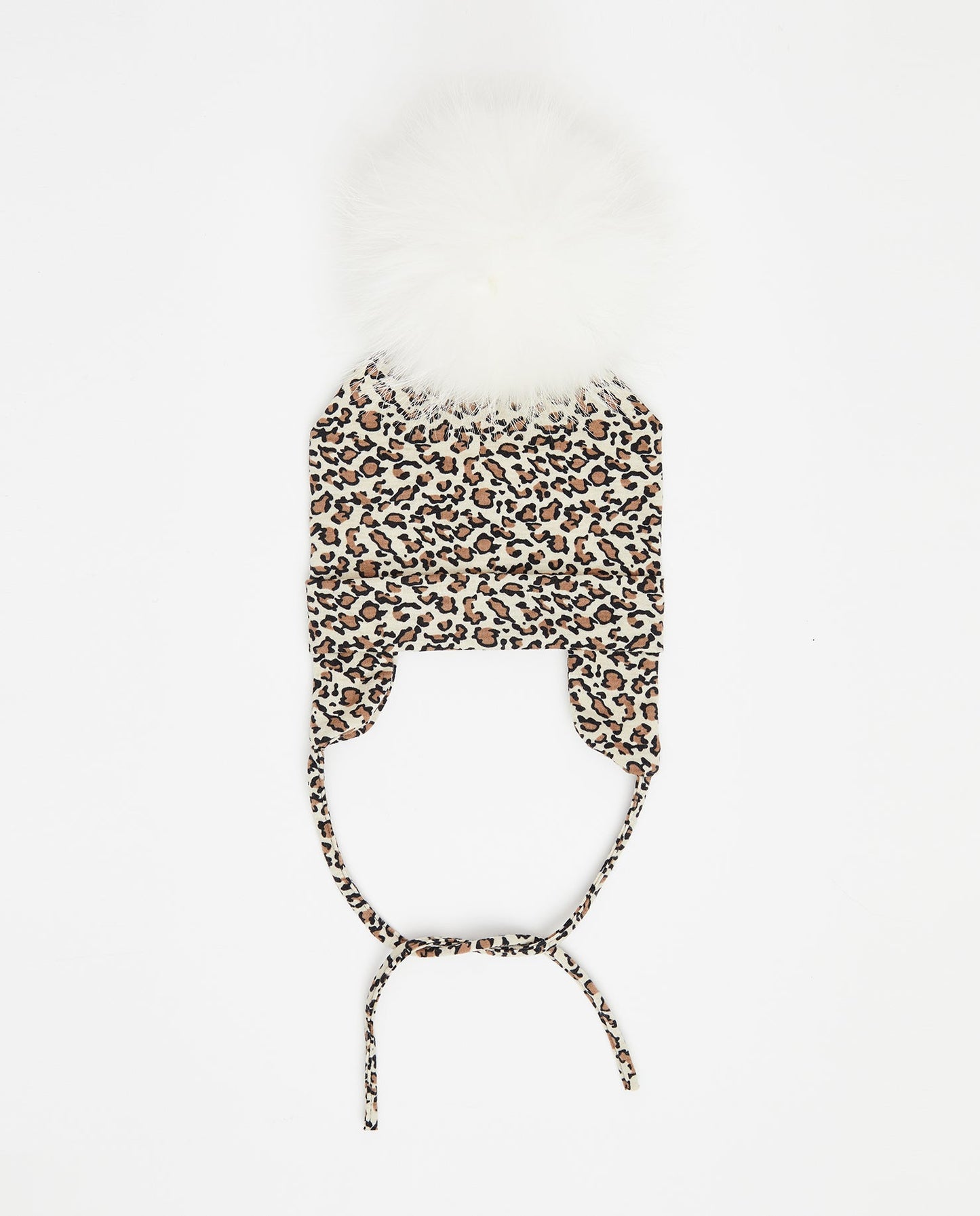 Tuque Bébé Coton Leopard