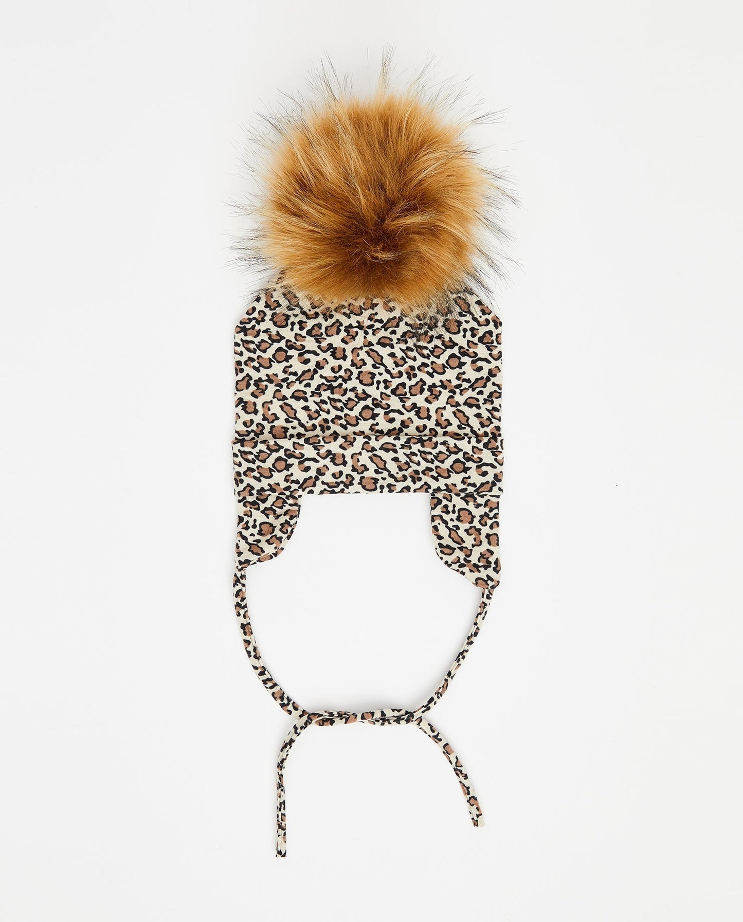 Tuque Bébé Coton Leopard - Vegan