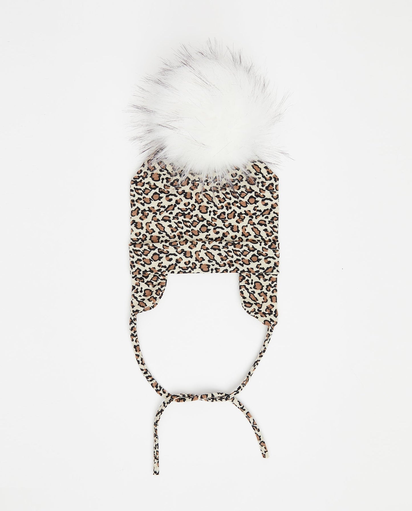 Tuque Bébé Coton Leopard - Vegan