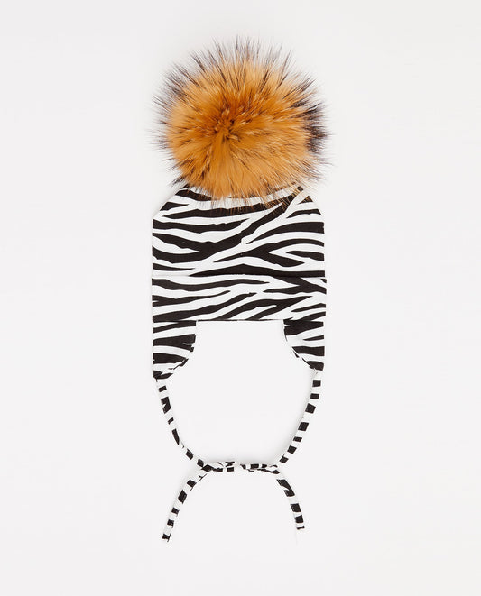 Tuque Bébé Coton Zebra