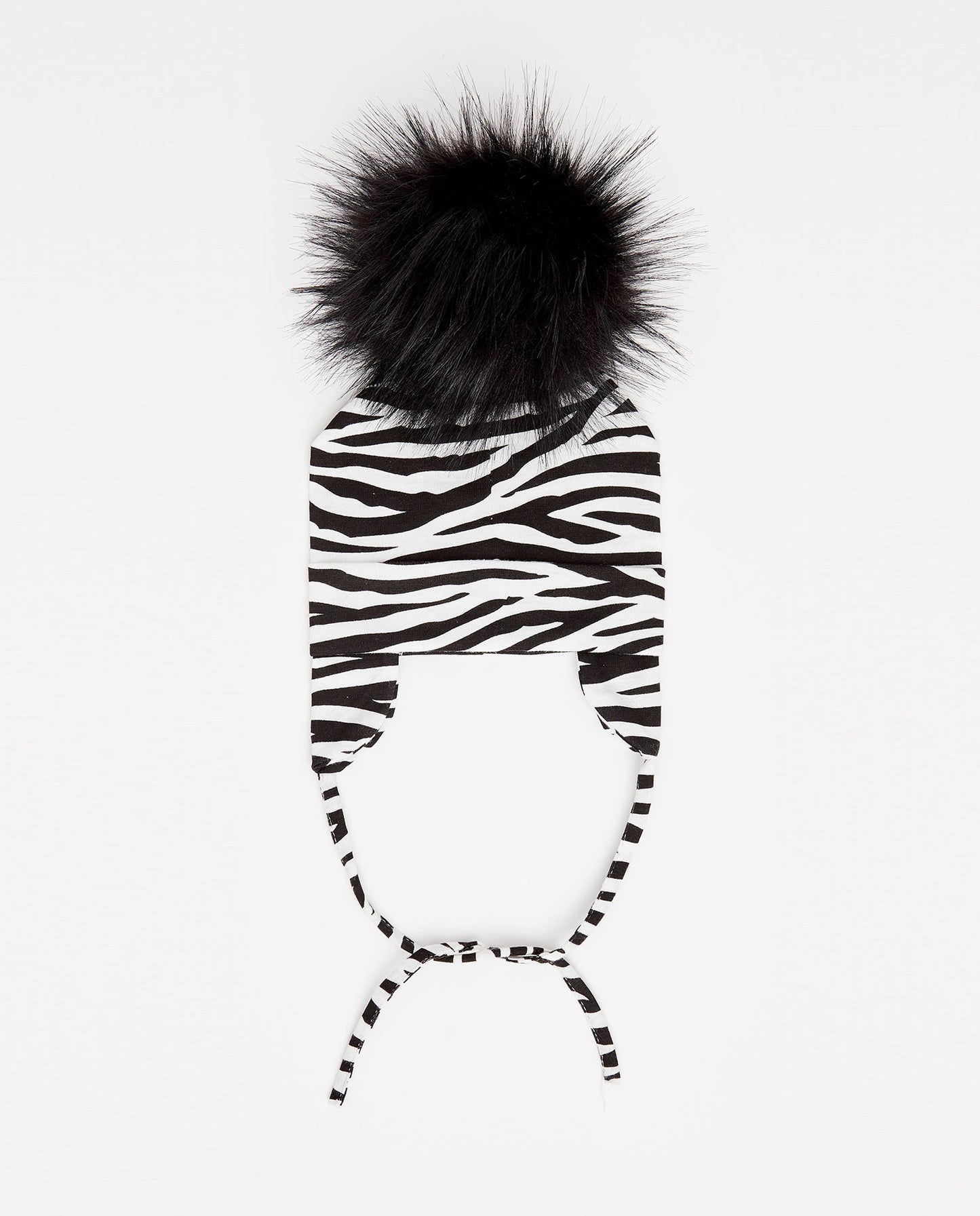 Tuque Bébé Coton Zebra - Vegan