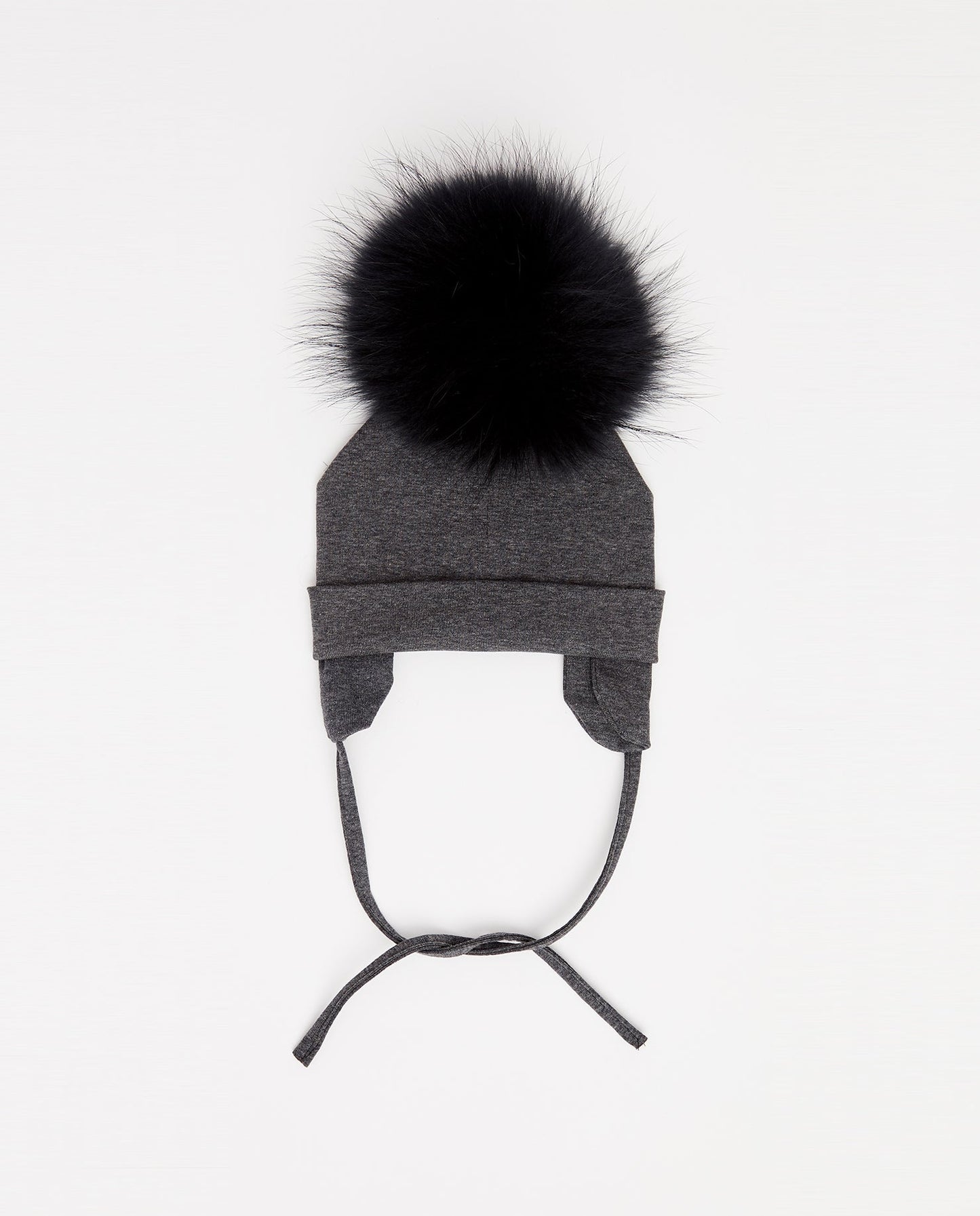 Tuque Bébé Coton Charcoal