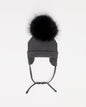 Cotton Beanie Charcoal