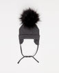 Cotton Beanie Charcoal