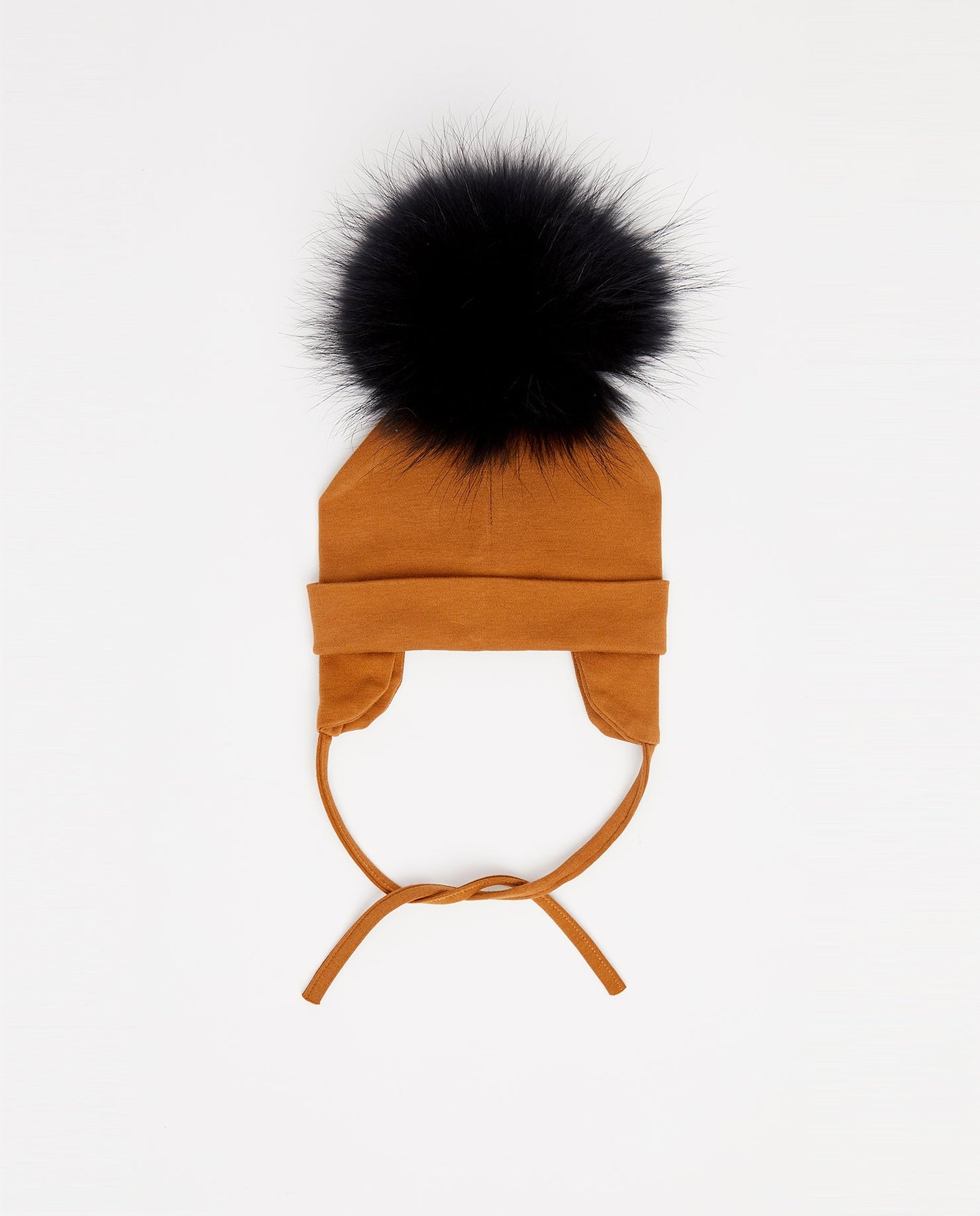 Tuque Bébé Coton Caramel