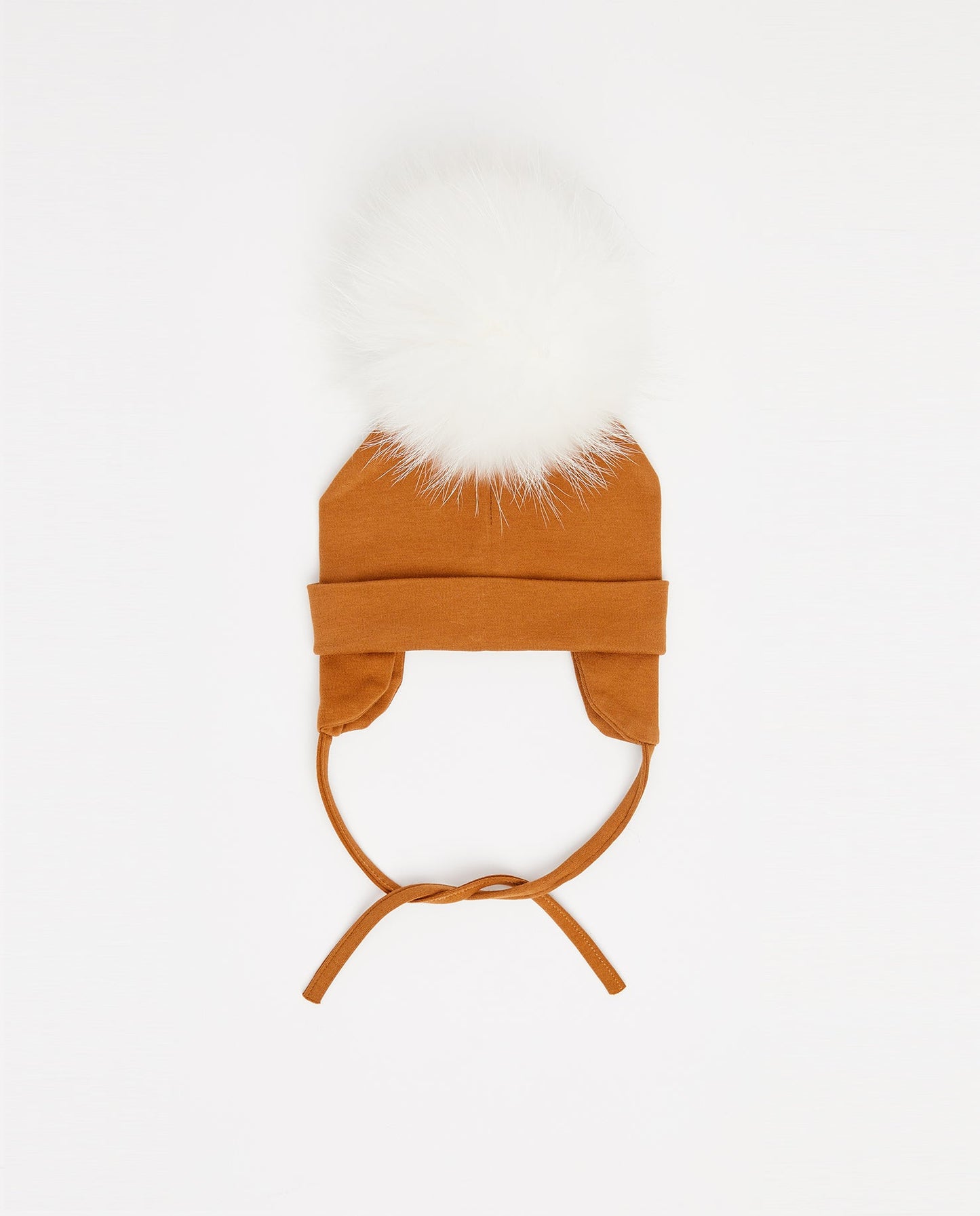 Tuque Bébé Coton Caramel