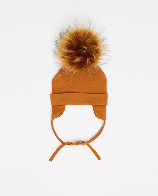 Cotton Beanie Caramel