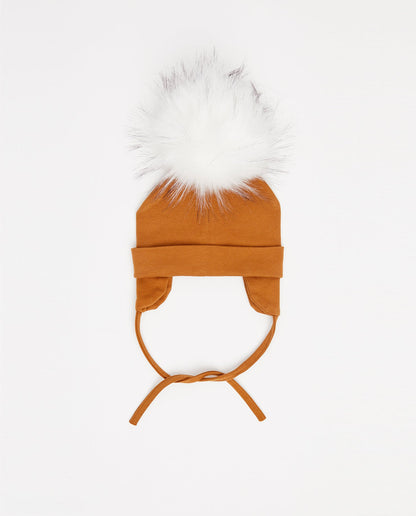 Cotton Beanie Caramel