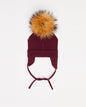 Cotton Beanie Burgundy