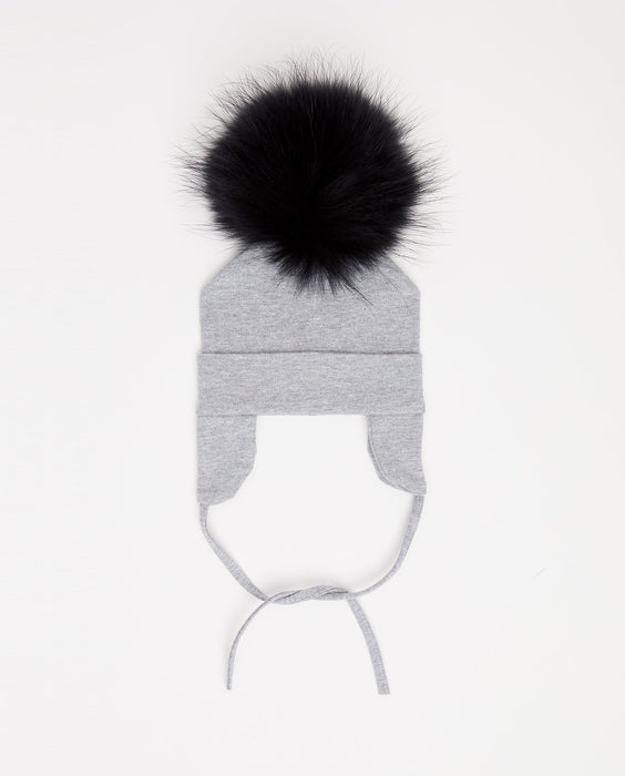 Cotton Beanie Gris