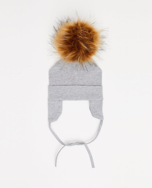 Bonnet Coton Gris