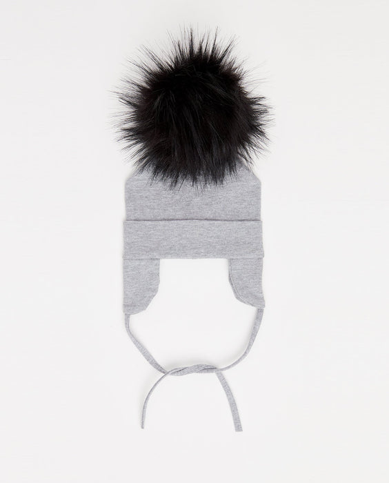 Cotton Beanie Gris