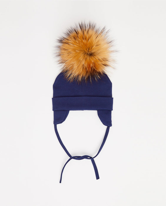 Cotton Beanie Marine