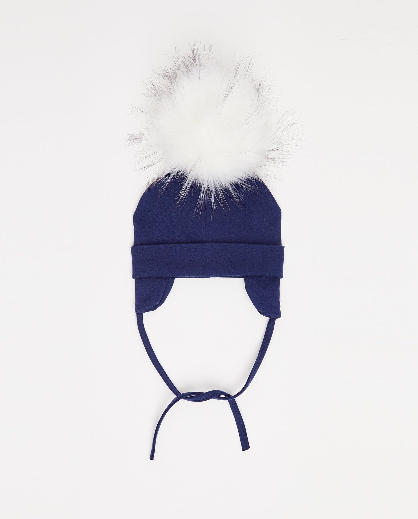 Tuque Bébé Coton Marine - Vegan