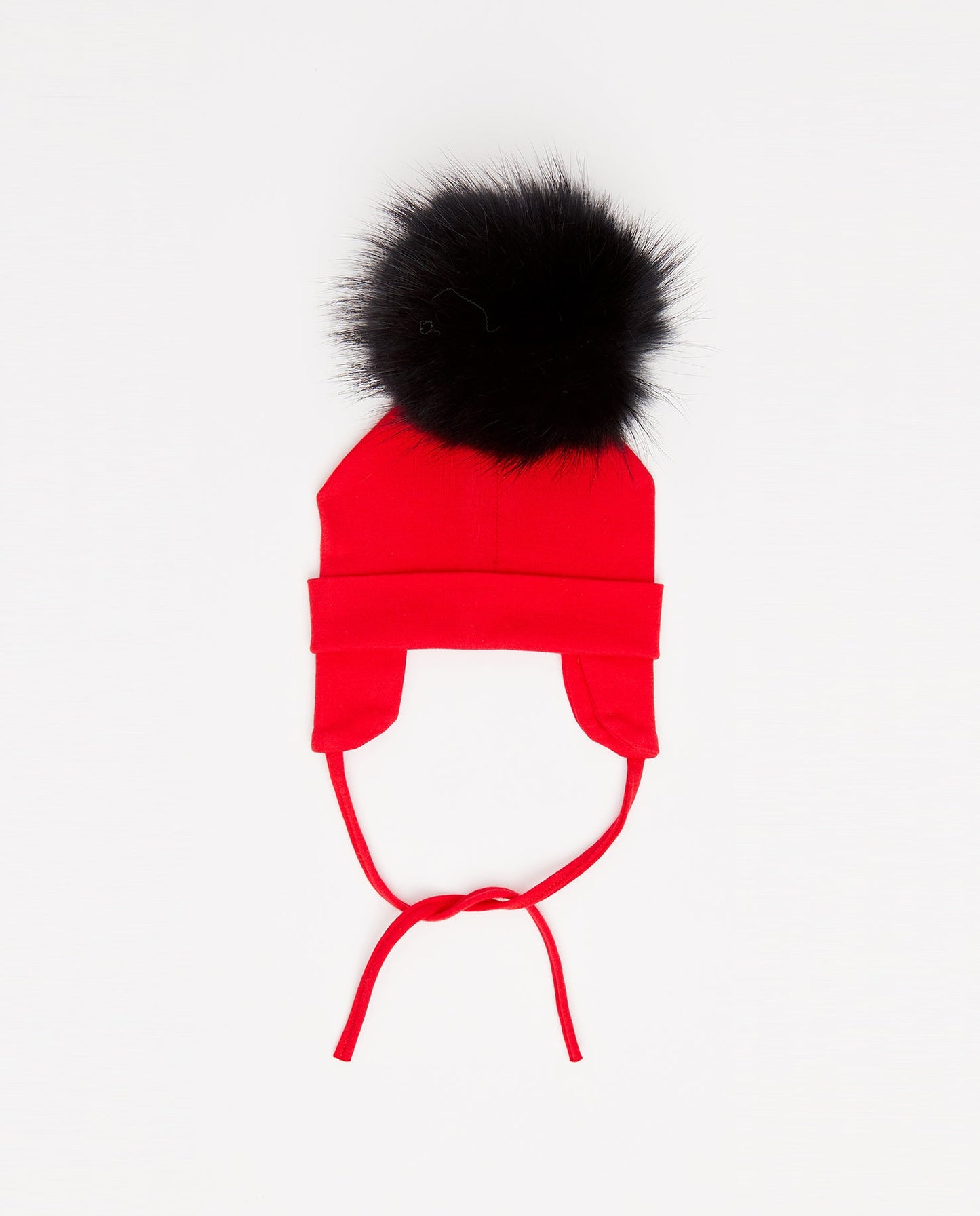 Tuque Bébé Coton Rouge