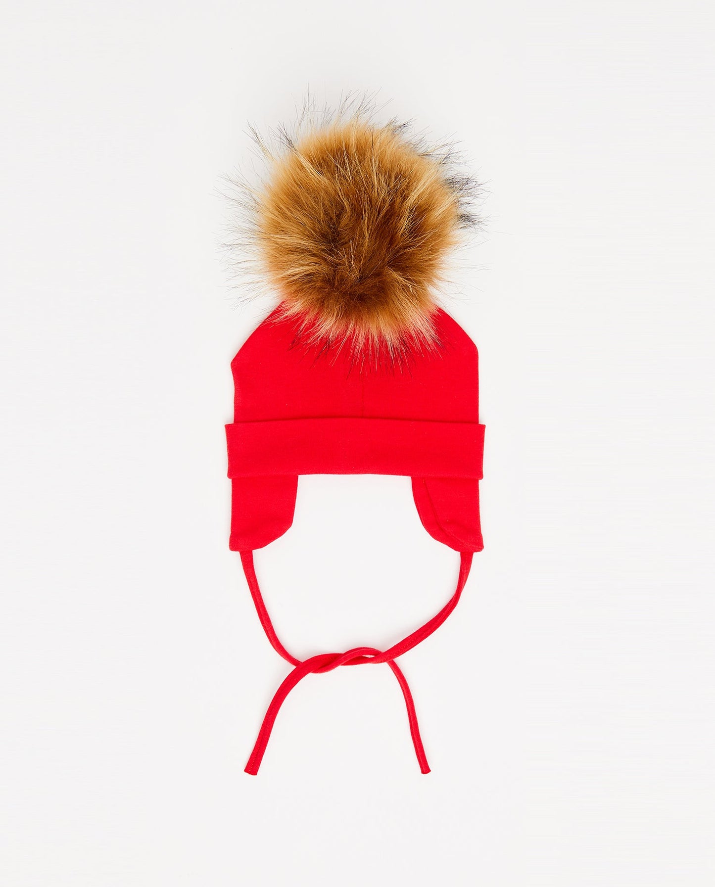 Tuque Bébé Coton Rouge - Vegan