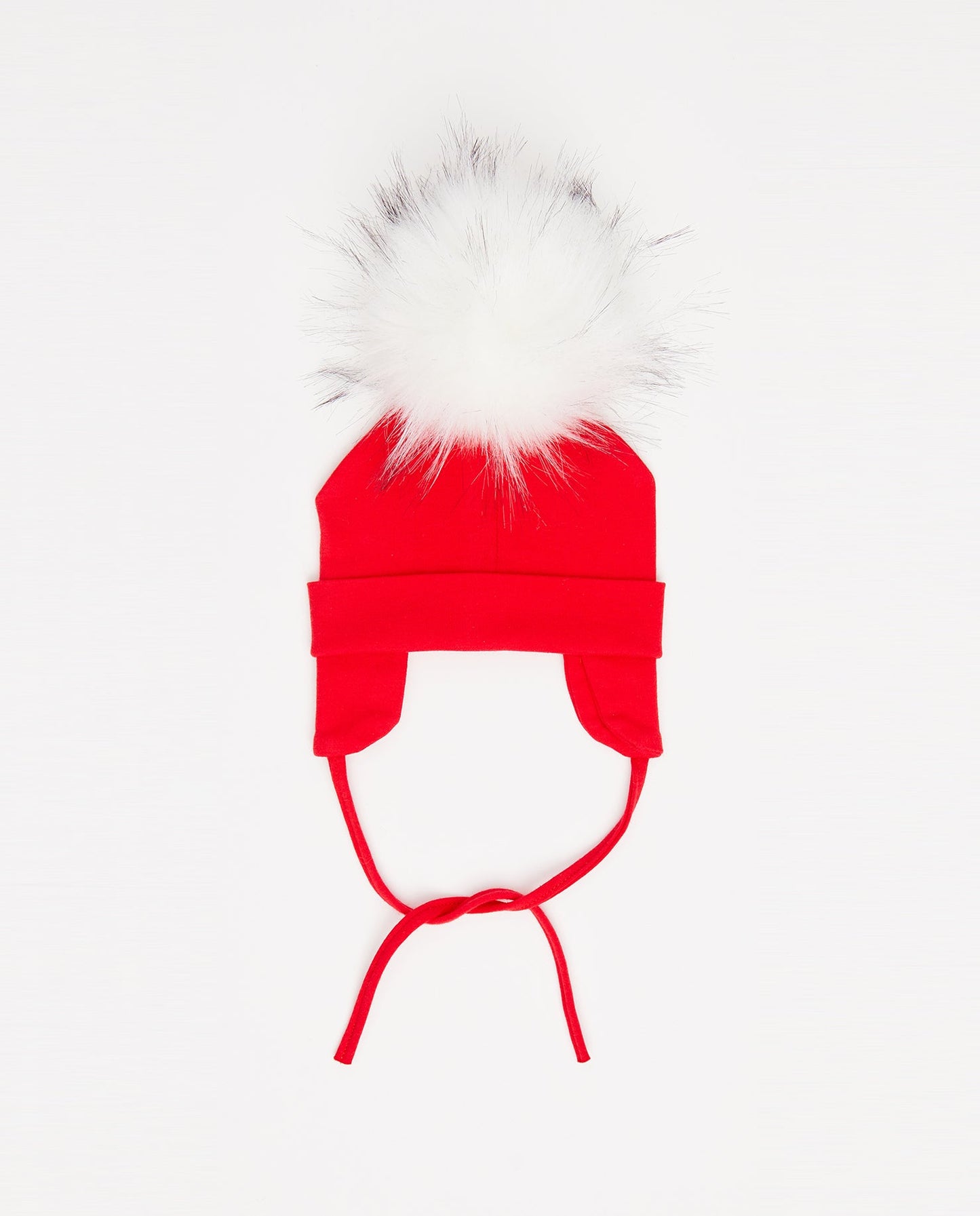 Tuque Bébé Coton Rouge - Vegan