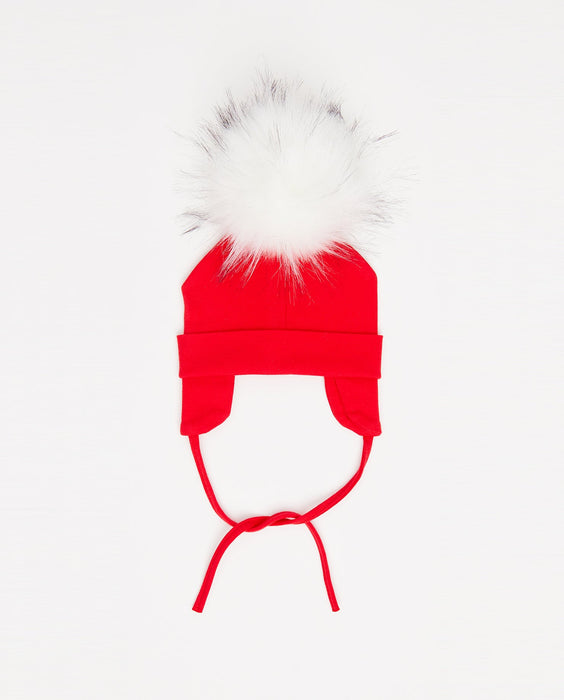 Cotton Beanie Rouge