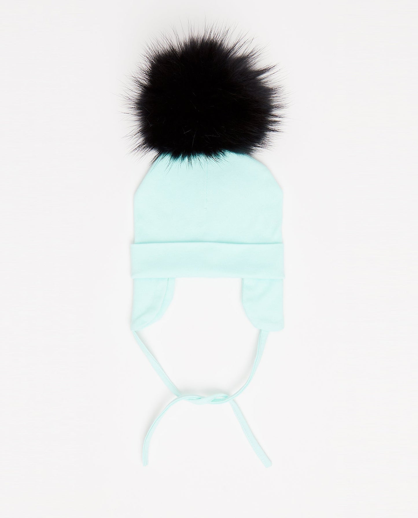 Tuque Bébé Coton Aqua