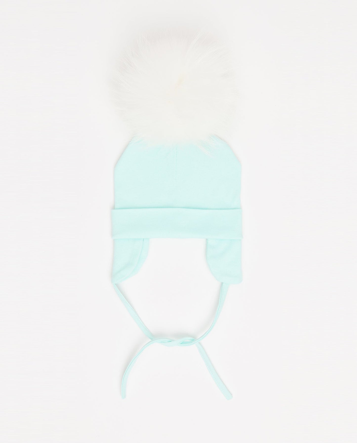 Tuque Bébé Coton Aqua