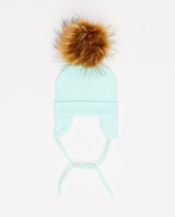 Bonnet en coton Aqua