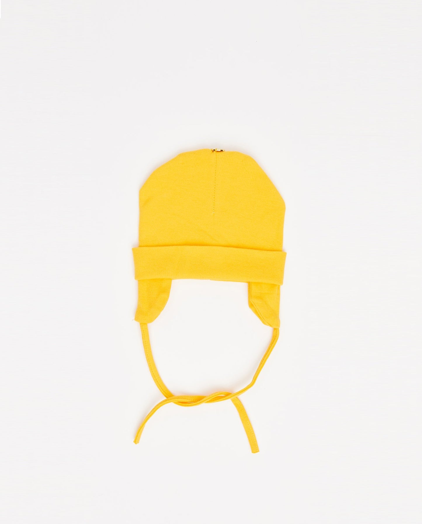 Cotton Beanie - No Pom - Baby 0-6M