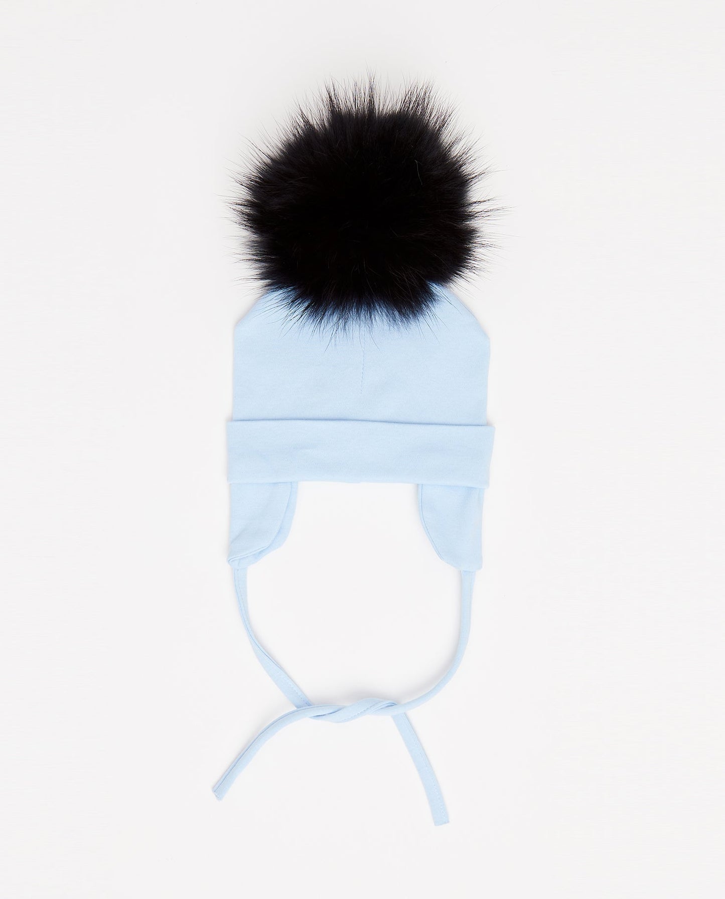 Tuque Bébé Coton Bleu Bébé