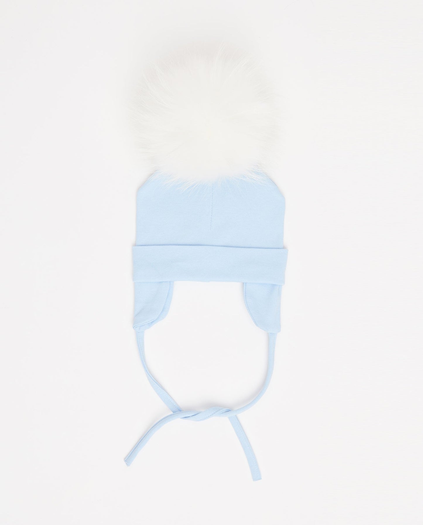 Tuque Bébé Coton Bleu Bébé