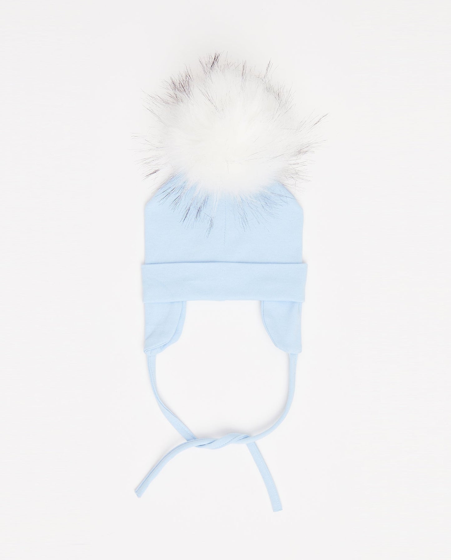 Tuque Bébé Coton Baby Blue - Vegan