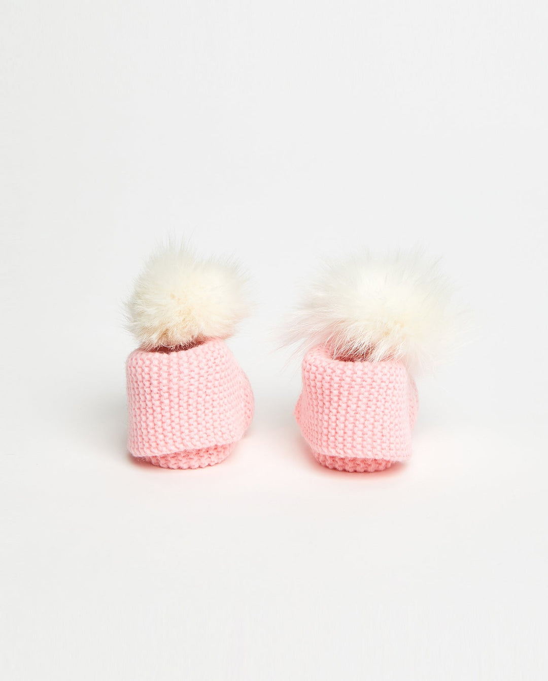 Pantoufles Bébé Tricot - Mpompon