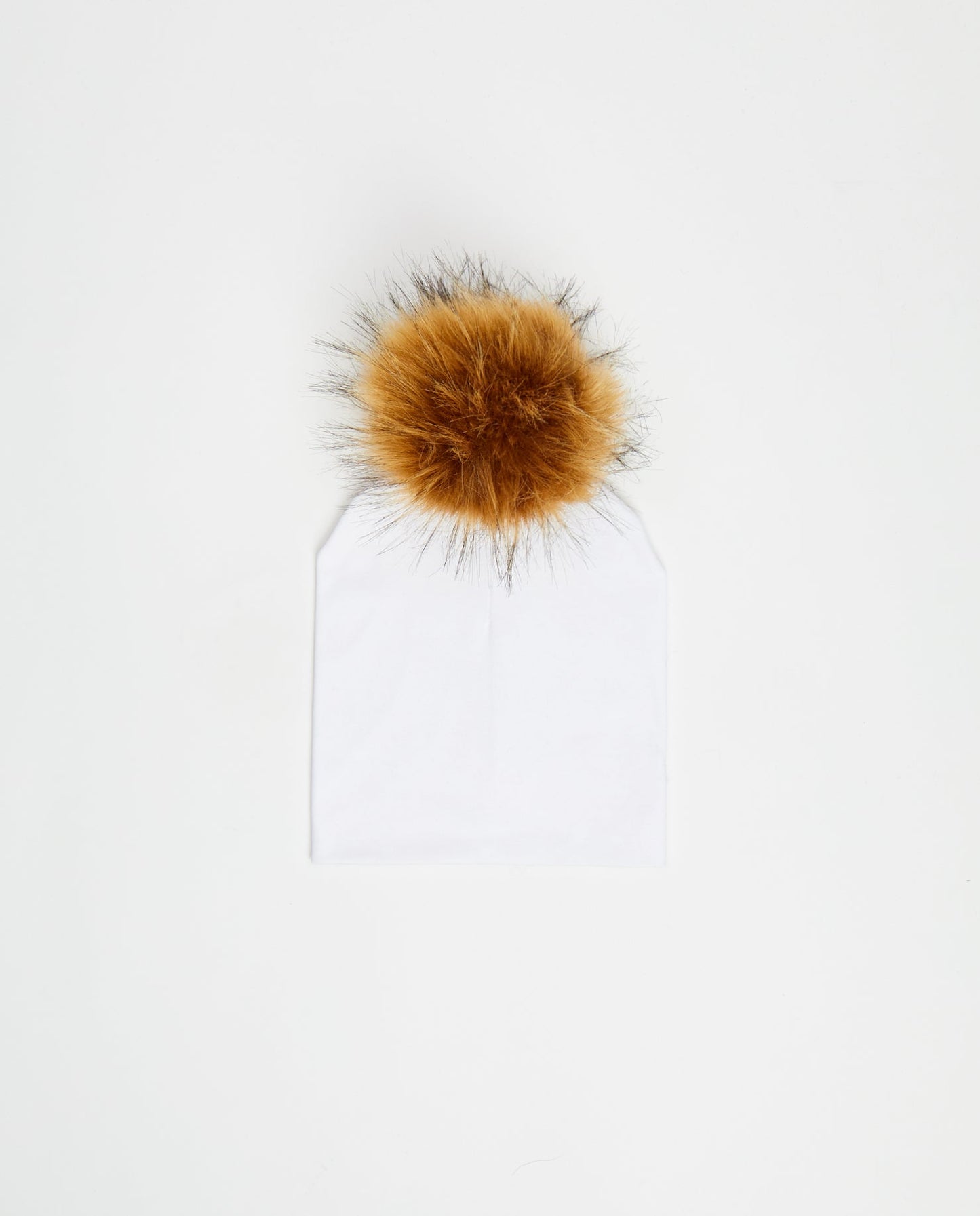 Tuque Enfant Coton Blanc - Vegan