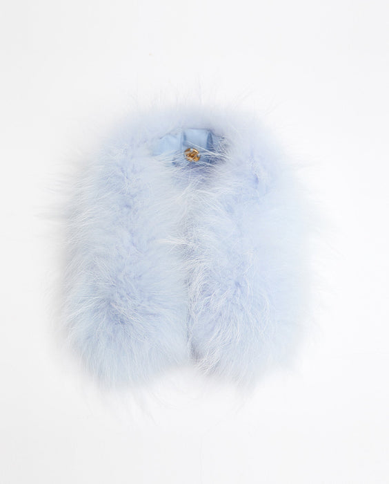 Women Fur Collar for Bubble Coat