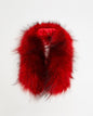 Women Fur Collar for Bubble Coat