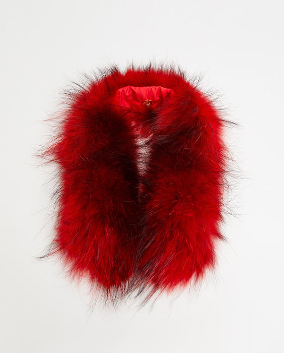 Women Fur Collar for Bubble Coat