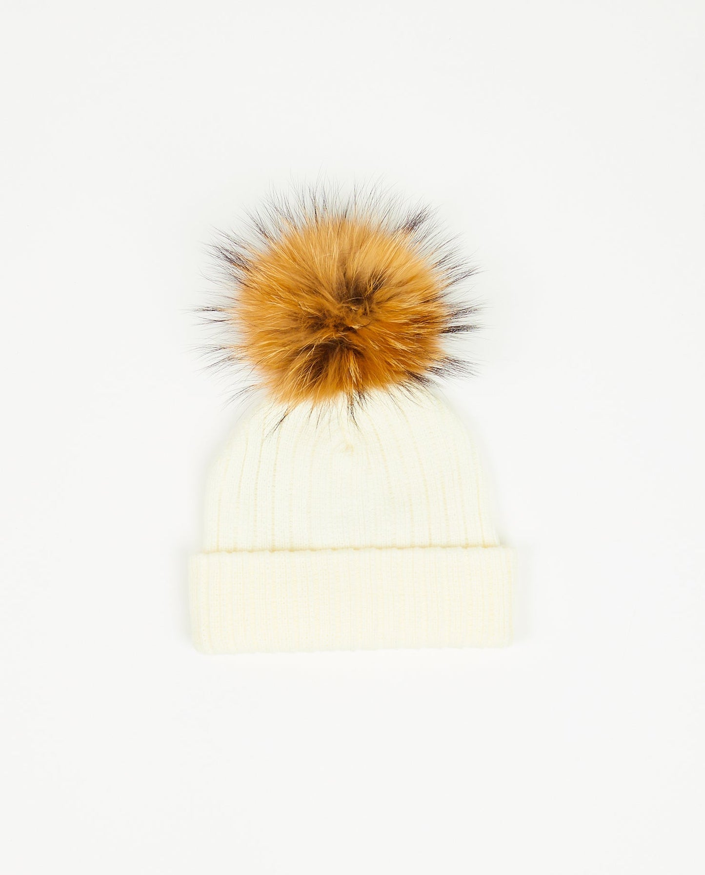 Knit Beanie White