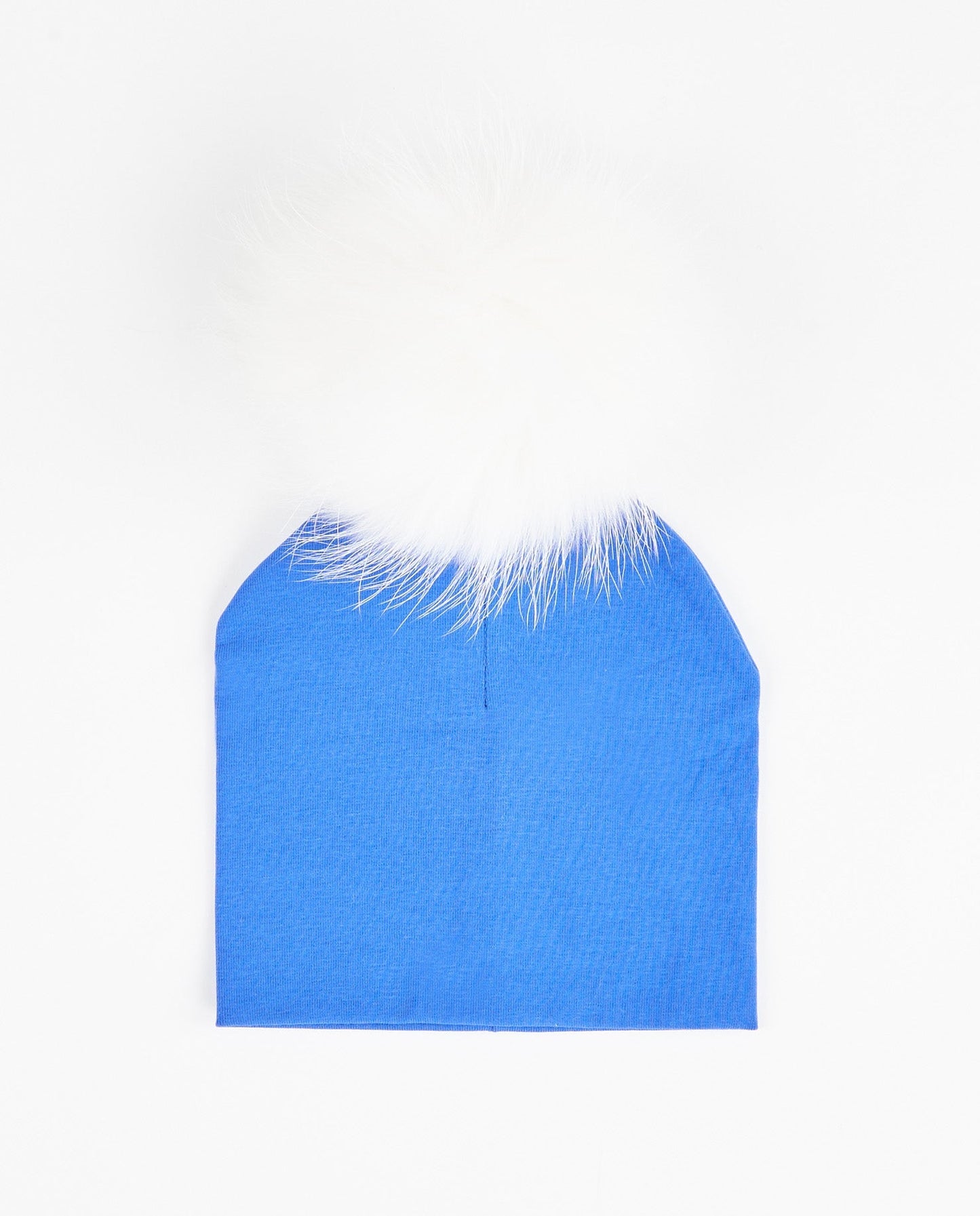 Tuque Enfant Coton Royal Blue